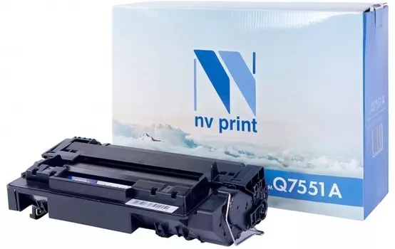 Картридж черный NVPrint LaserJet, NV-Q7551A