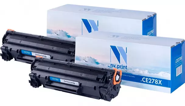 Картридж черный NVPrint LaserJet Pro, NV-CE278X-SET2