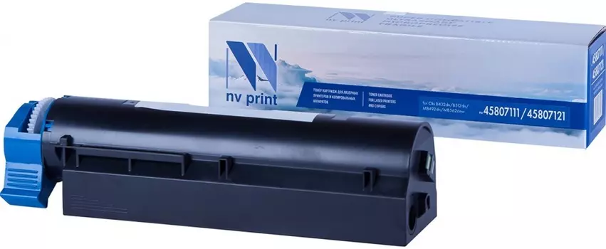 Картридж черный NVPrint Oki, NV-45807111/45807121