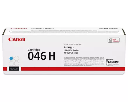 Картридж голубой Canon 046 H, 1253C002