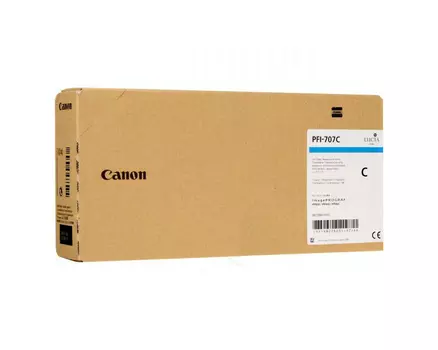 Картридж голубой Canon PFI-707, 9822B001