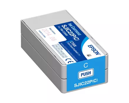 Картридж голубой Epson C33S020602
