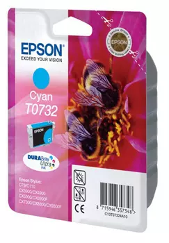 Картридж голубой Epson T07324A, C13T10524A10