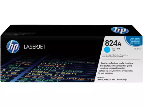 Картридж голубой HP Inc. CB381A