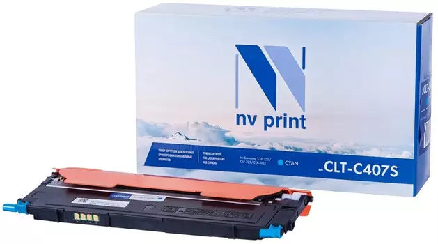 Картридж голубой NVPrint Samsung, NV-CLTC407SC