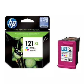 Картридж голубой, пурпурный, желтый HP Inc. CC644HE (№121XL)