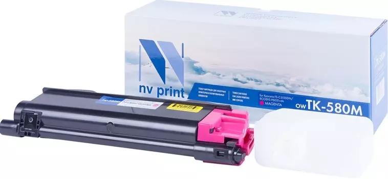 Картридж пурпурный NVPrint Kyocera, NV-TK580M