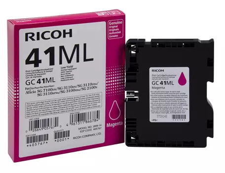 Картридж пурпурный Ricoh GC 41ML, 405767