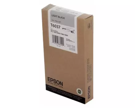 Картридж серый Epson C13T603700
