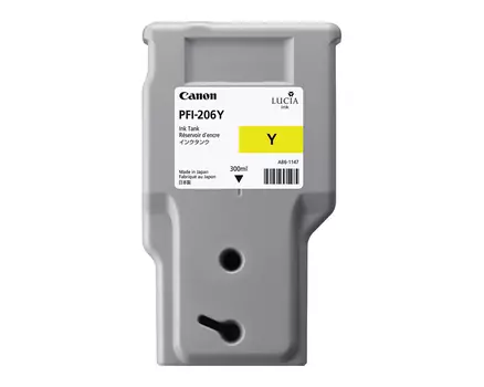 Картридж желтый Canon PFI-206, 5306B001