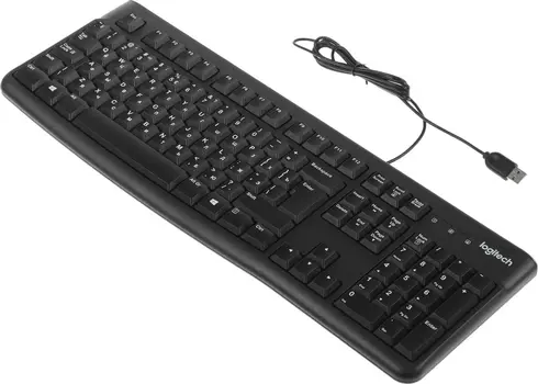 Клавиатура Logitech K120 черный USB