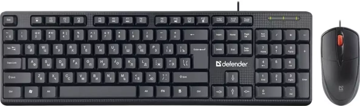 Клавиатура+мышь Defender Line C-511 45511, цвет черный
