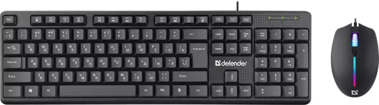 Клавиатура+мышь Defender Triumph C-991 45991, цвет черный