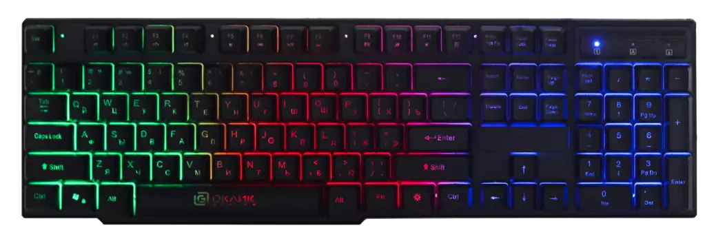 Клавиатура Oklick KeyBoard 780G SLAYER 412899, цвет черный