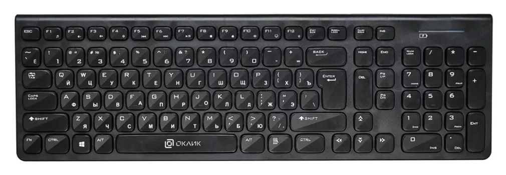 Клавиатура Oklick KeyBoard 880S 1061999, цвет черный