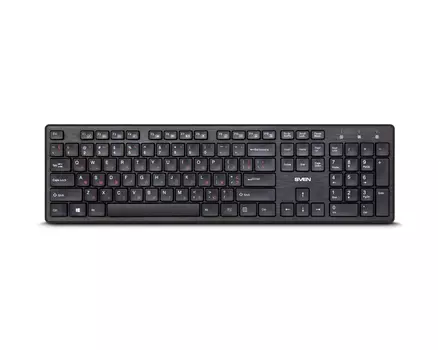 Клавиатура SVEN KB-E5800W SV-017026, цвет черный