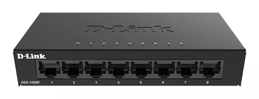 Коммутатор D-LINK DGS-1008D