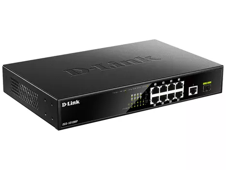 Коммутатор D-LINK DGS-1010MP