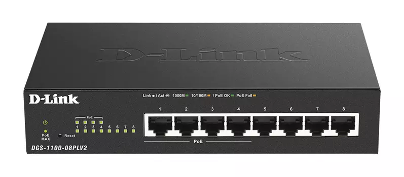 Коммутатор D-LINK DGS-1100-08