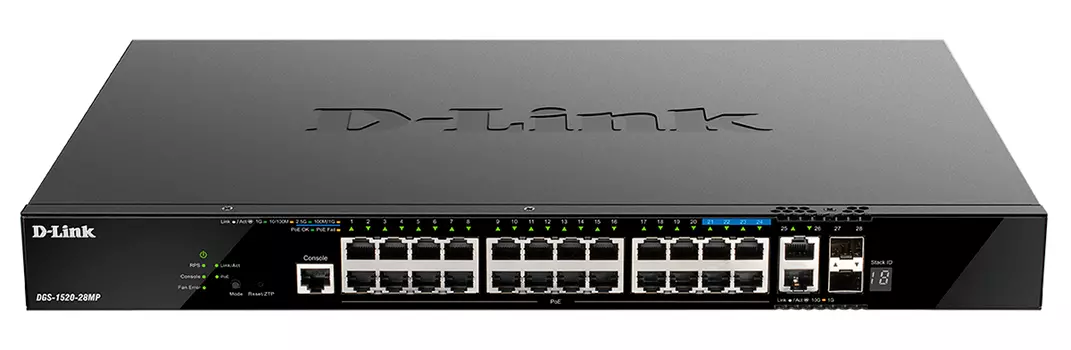 Коммутатор D-LINK DGS-1520-28MP