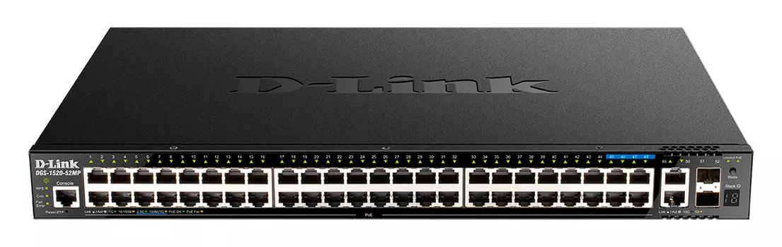 Коммутатор D-LINK DGS-1520-52MP