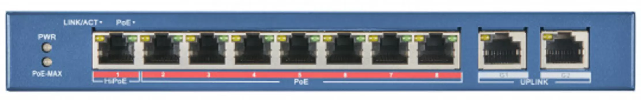 Коммутатор Hikvision DS-3E0310P-E/M
