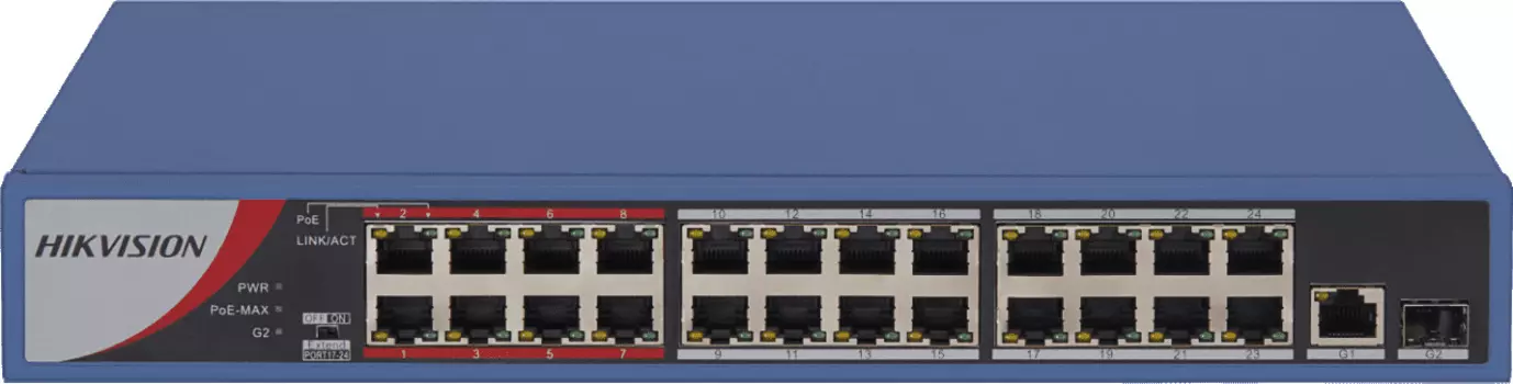 Коммутатор Hikvision DS-3E0326P-E