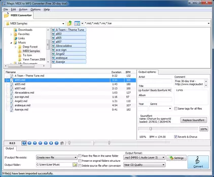 Magic MIDI to MP3 Converter 2.2.6