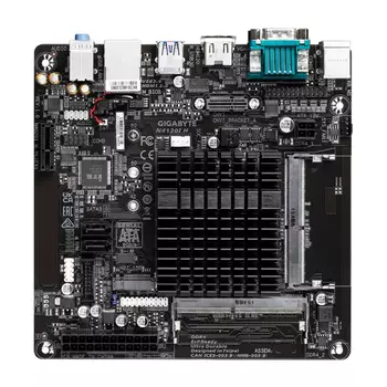 Материнская плата Gigabyte Onboard CPU Intel N4120 N4120I H