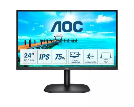 Монитор AOC 24B2XDA 23.8-inch черный