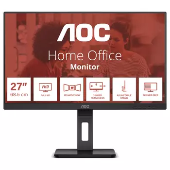 Монитор AOC 24E3QAF 24.0-inch черный