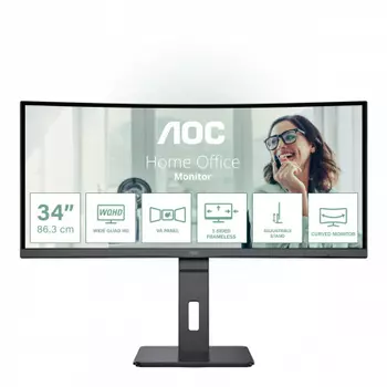 Монитор AOC CU34P3CV 34.0-inch черный