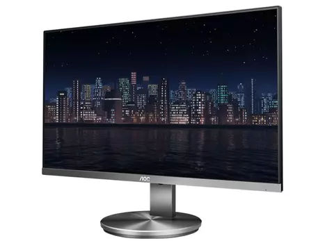 Монитор AOC I2490PXQU 23.8-inch серебристый