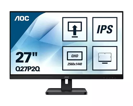 Монитор AOC Q27P2Q 27.0-inch черный