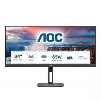 Монитор AOC U34V5C 34.0-inch черный