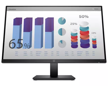 Монитор HP P24q 23.8-inch черный