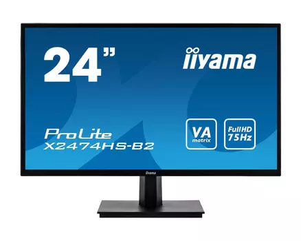 Монитор Iiyama X2474HS 23.6-inch черный