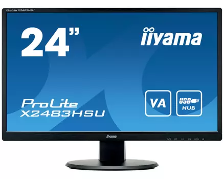 Монитор Iiyama X2483HSU 23.8-inch черный