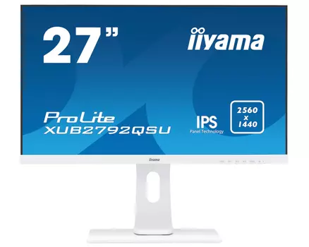 Монитор Iiyama XUB2792QSU 27.0-inch белый