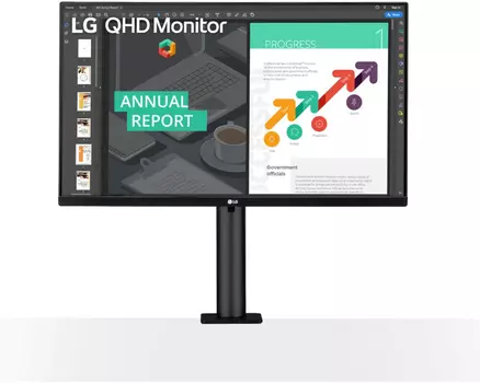 Монитор LG 27QN880-B 27.0-inch черный