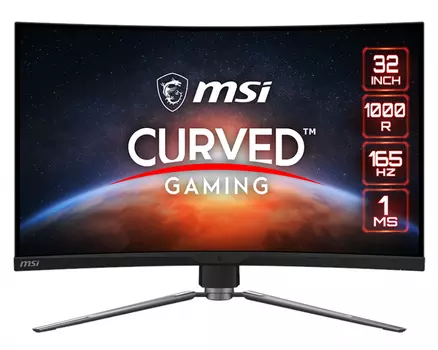 Монитор MSI 323CQR 31.5-inch черный