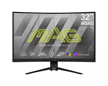 Монитор MSI 325CQRXF 31.5-inch черный