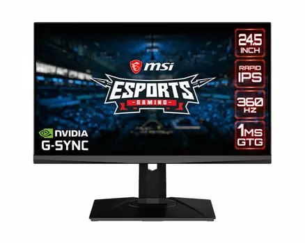 Монитор MSI NXG253R 24.5-inch черный