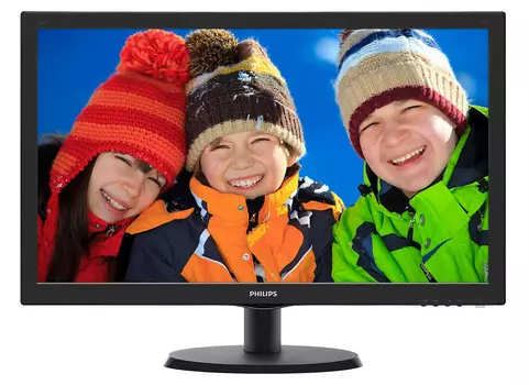 Монитор Philips 223V5LHSB2 21.5-inch черный