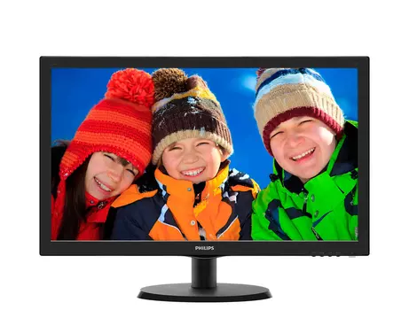 Монитор Philips 223V5LHSB 21.5-inch черный