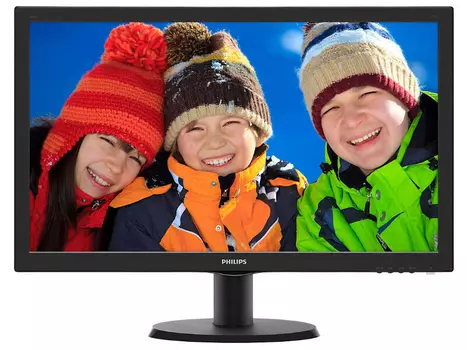 Монитор Philips 243V5QHABA 23.6-inch черный