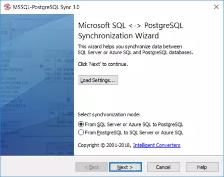 MSSQL-PostgreSQL Sync 2.1