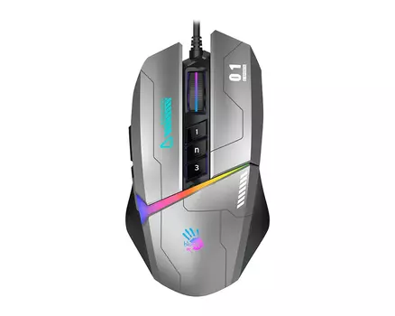 Мышь A4tech Bloody W60 MAX GUN, цвет черный