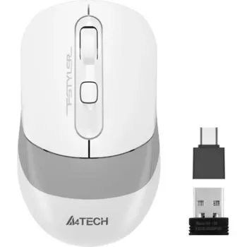 Мышь A4tech Fstyler FG10CS Air FG10CS AIR GRAYISH WHITE, цвет белый