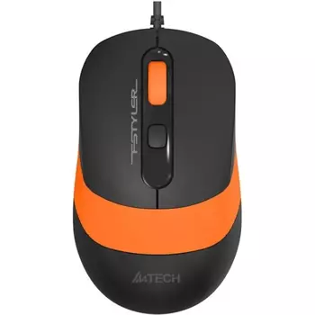 Мышь A4tech Fstyler FM10 ORANGE, цвет черный
